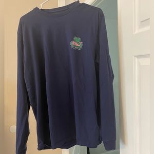 Vineyard Vines mens long sleeve t-shirt. Size Medium. Navy blue